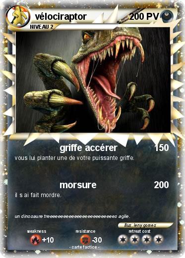 Pokemon vélociraptor