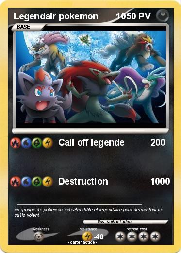 Pokemon Legendair pokemon       10