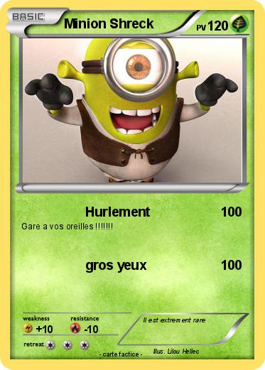 Pokemon Minion Shreck