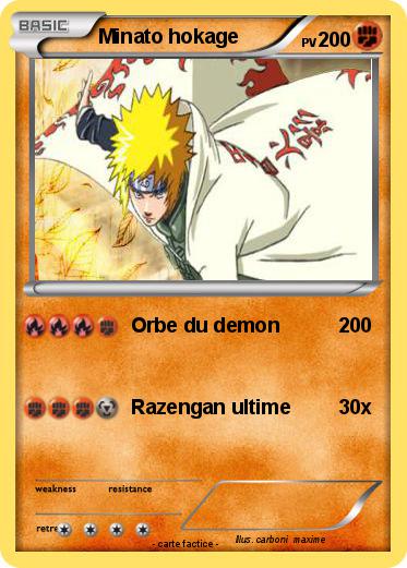 Pokemon Minato hokage