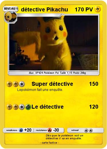 Pokemon détective Pikachu