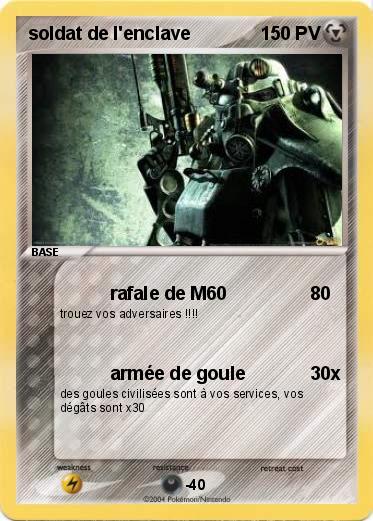 Pokemon soldat de l'enclave