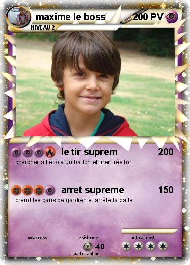 Pokemon maxime le boss