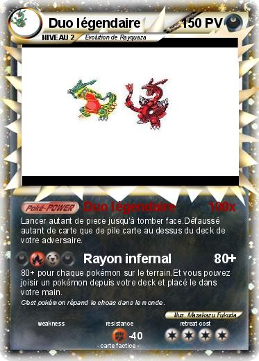 Pokemon Duo légendaire