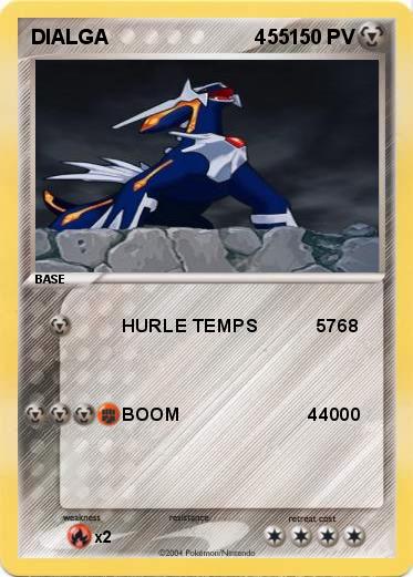 Pokemon DIALGA                          455