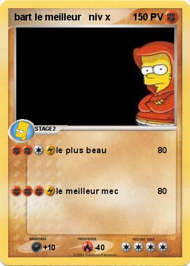 Pokemon bart le meilleur   niv x