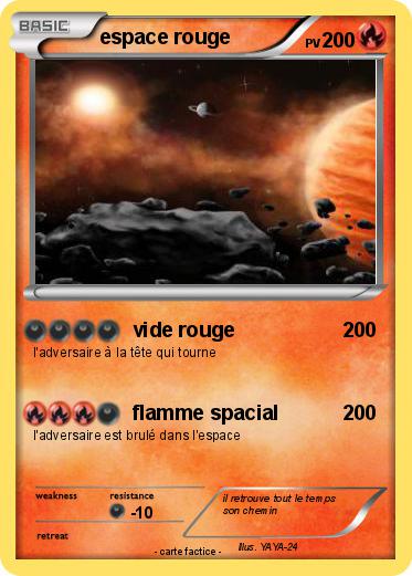 Pokemon espace rouge