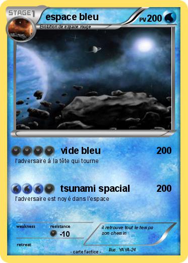 Pokemon espace bleu