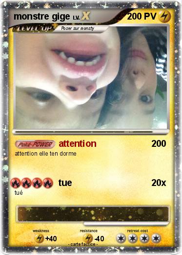 Pokemon monstre gige