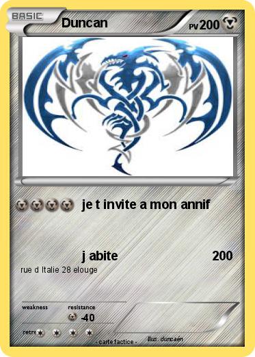 Pokemon Duncan