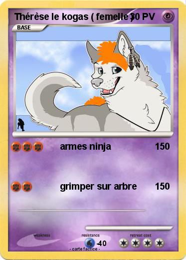 Pokemon Thérèse le kogas ( femelle )
