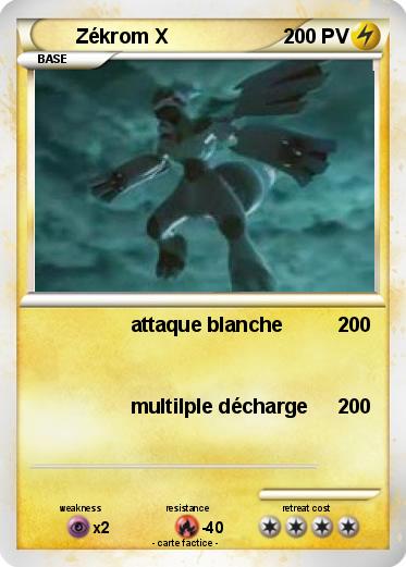 Pokemon Zékrom X