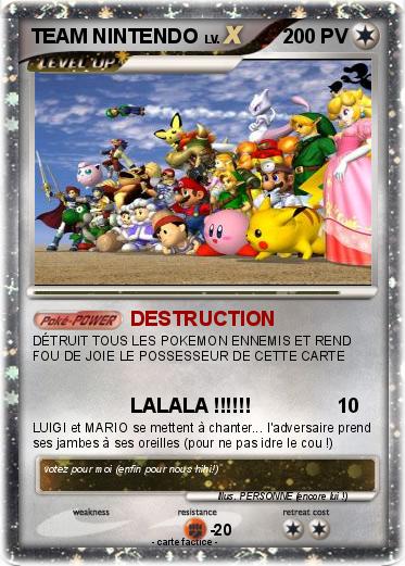 Pokemon TEAM NINTENDO
