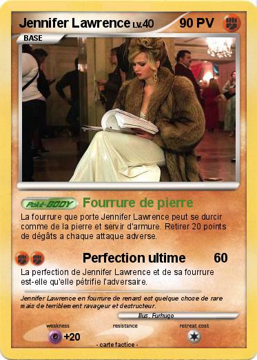 Pokemon Jennifer Lawrence
