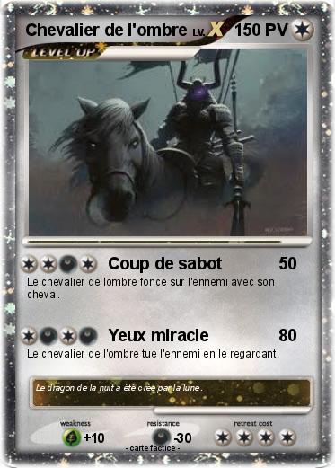 Pokemon Chevalier de l'ombre