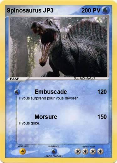 Pokemon Spinosaurus JP3