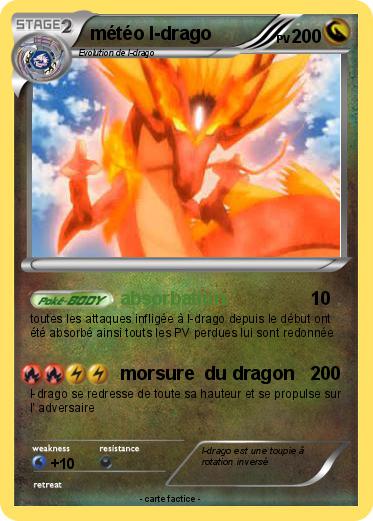 Pokemon météo l-drago