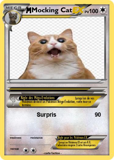 Pokemon Mocking Cat