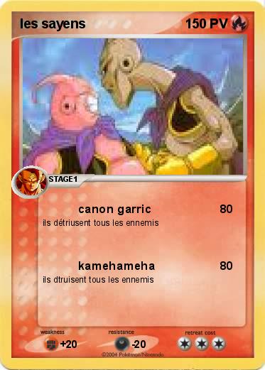 Pokemon les sayens