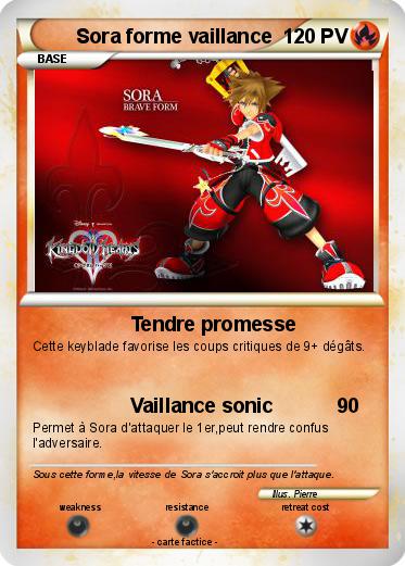 Pokemon Sora forme vaillance