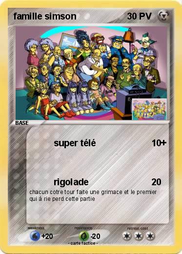 Pokemon famille simson