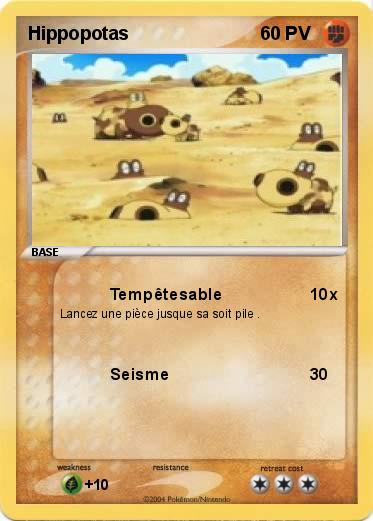 Pokemon Hippopotas