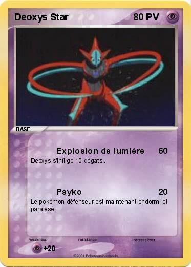 Pokemon Deoxys Star