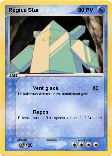 Pokemon Régice Star