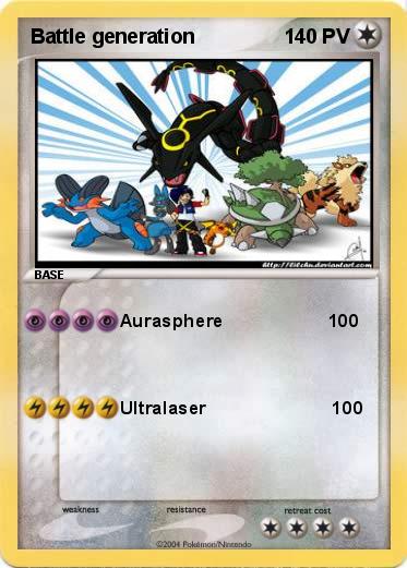 Pokemon Battle generation
