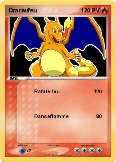 Pokemon Dracaufeu                                             