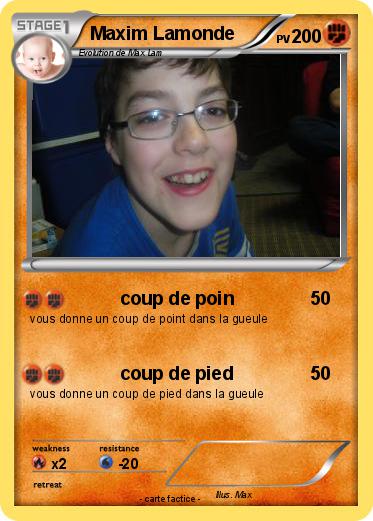 Pokemon Maxim Lamonde