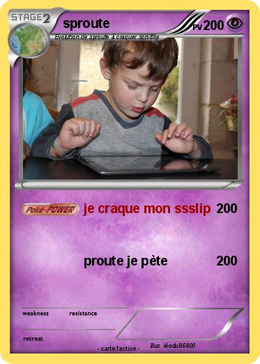 Pokemon sproute
