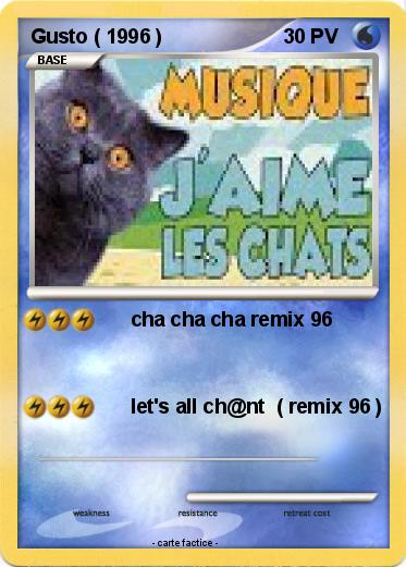 Pokemon Gusto ( 1996 )