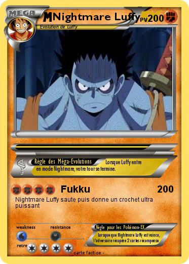 Pokemon Nightmare Luffy