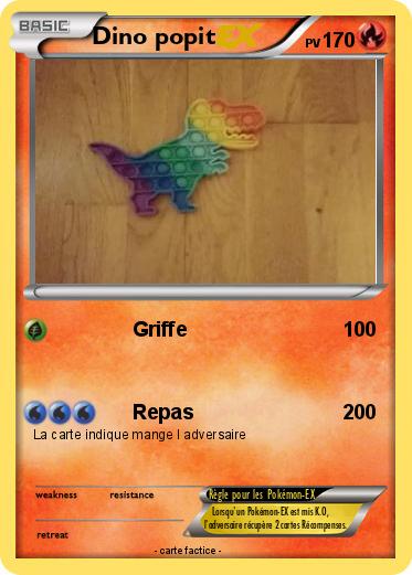 Pokemon Dino popit