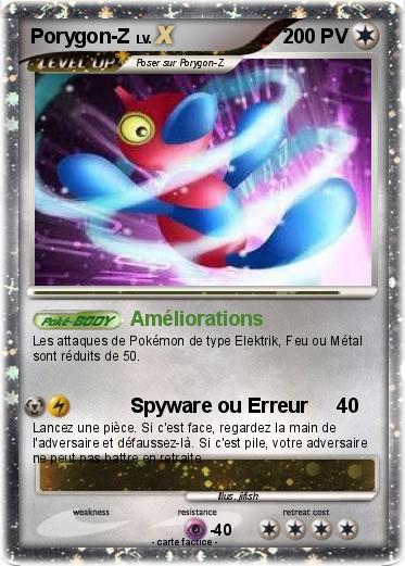 Pokemon Porygon-Z