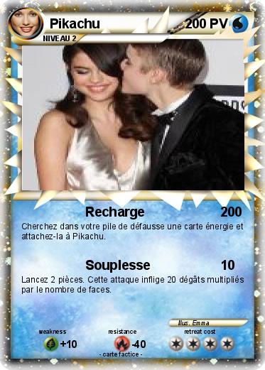 Pokemon Justin et Selena