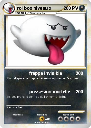Pokemon roi boo niveau x