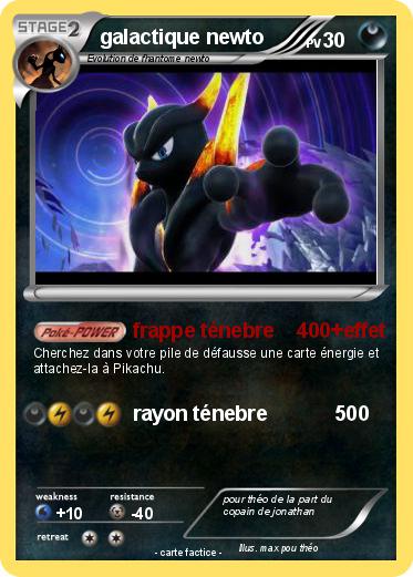 Pokemon galactique newto