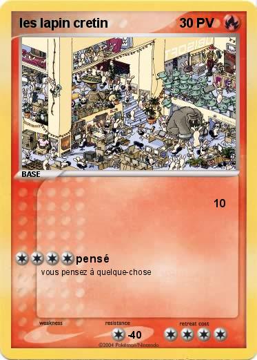 Pokemon les lapin cretin