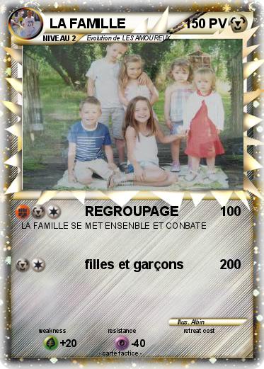 Pokemon LA FAMILLE
