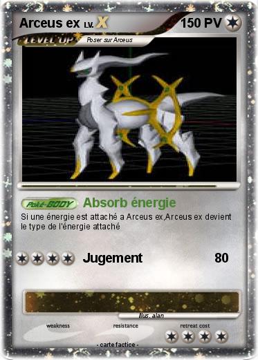 Pokemon Arceus ex