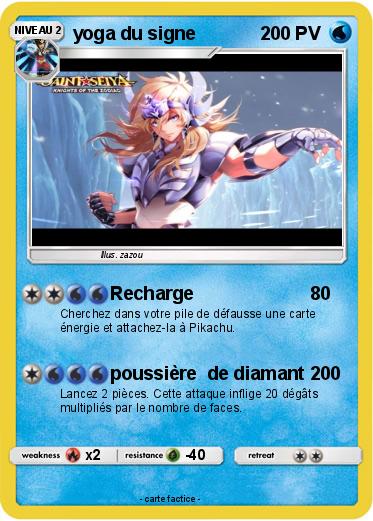 Pokemon yoga du signe