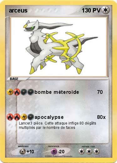 Pokemon arceus
