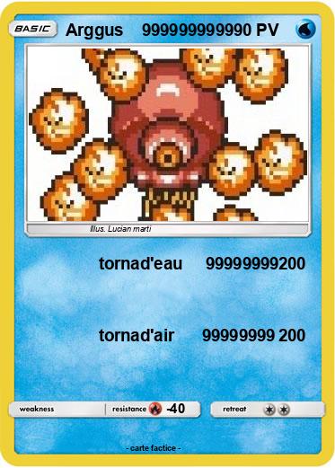 Pokemon Arggus    9999999999
