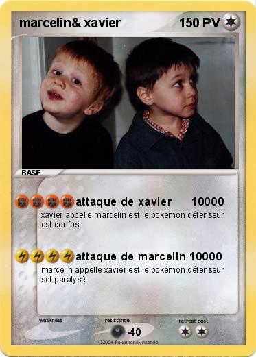 Pokemon marcelin& xavier