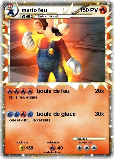 Pokemon mario feu