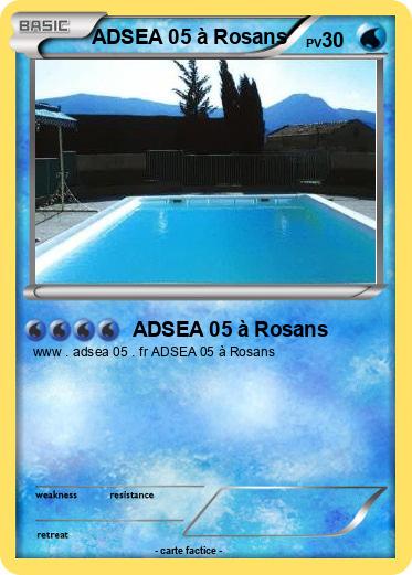 Pokemon ADSEA 05 à Rosans