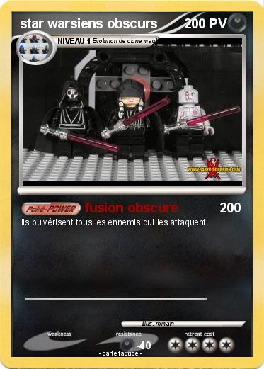 Pokemon star warsiens obscurs