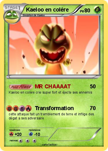 Pokemon Kaeloo en colére